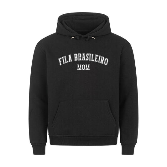 Premium Hoodie "Fila Brasileiro - MOM" Schwarz – hunde-shirt.de