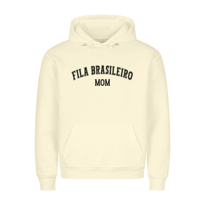 Premium Hoodie "Fila Brasileiro - MOM" Beige – hunde-shirt.de