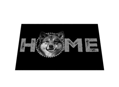 Fußmatte "Finnischer Spitz - HOME-Edition" – hunde-shirt.de