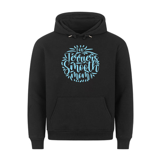 Premium Hoodie "Foxterrier ( Glatthaar ) - Smooth" Schwarz – hunde-shirt.de