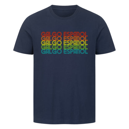Premium T-Shirt "Galgo - RETRO" French Navy – hunde-shirt.de