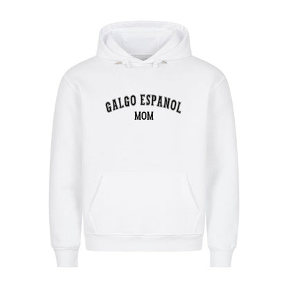 Premium Hoodie "Galgo - MOM" Weiß – hunde-shirt.de