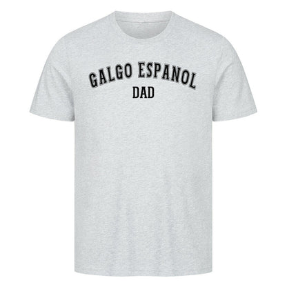 Premium T-Shirt "Galgo - DAD" Heather Grey – hunde-shirt.de