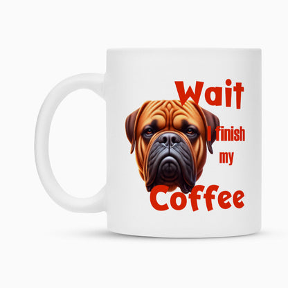 Tasse "Bullmastiff - Wait" – hunde-shirt.de