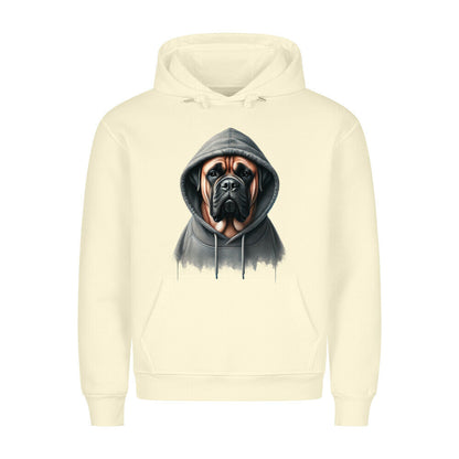 Premium Hoodie "Bullmastiff - Hooded" Beige – hunde-shirt.de