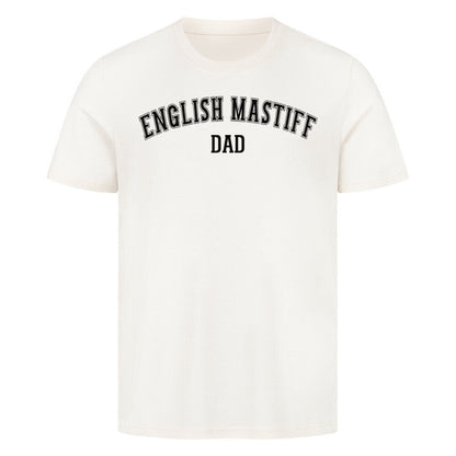Premium T-Shirt "English Mastiff - DAD" Natural Raw – hunde-shirt.de