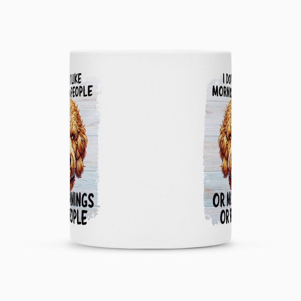 Tasse "Golden Doodle - Morning People" – hunde-shirt.de
