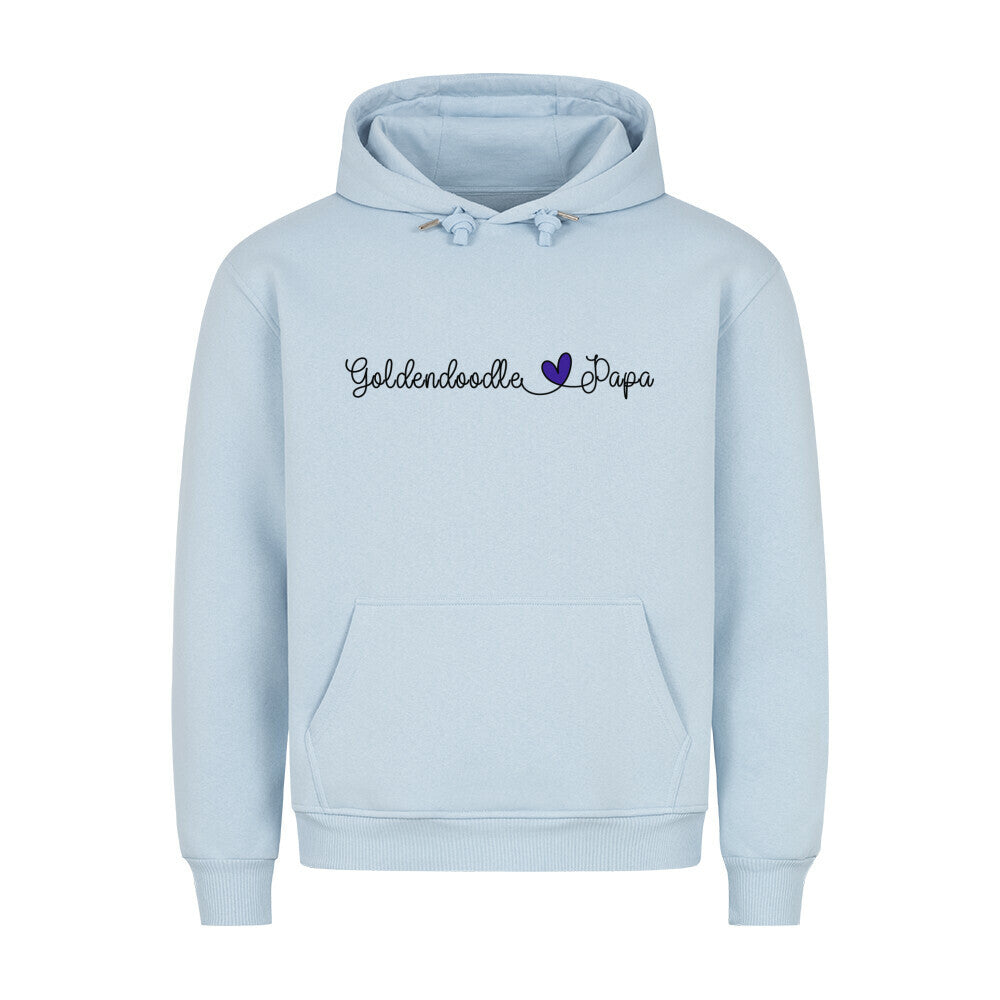 Premium Hoodie "Golden Doodle - Papa" – hunde-shirt.de