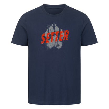 Premium T-Shirt "Gordon Setter - PAW" French Navy – hunde-shirt.de