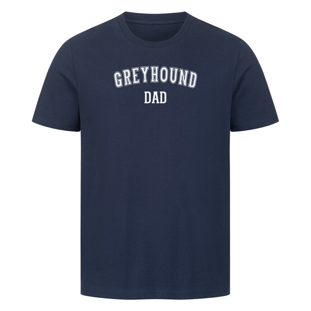 Premium T-Shirt "Greyhound - DAD" French Navy – hunde-shirt.de