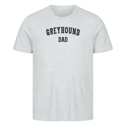 Premium T-Shirt "Greyhound - DAD" Heather Grey – hunde-shirt.de