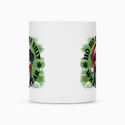 Tasse "Großer Schweizer Sennenhund - HO HO..." – hunde-shirt.de
