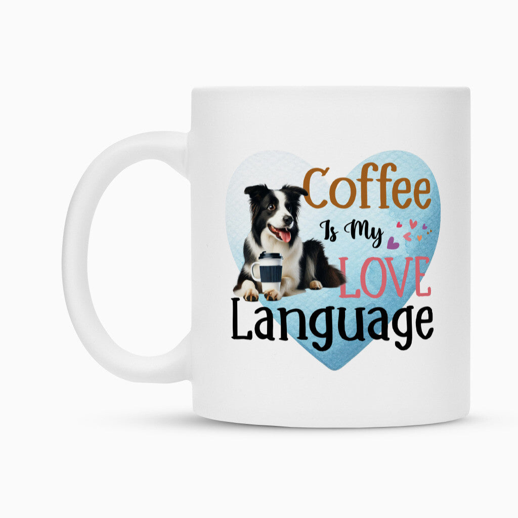 Tasse "Border Collie - Love Language" – hunde-shirt.de