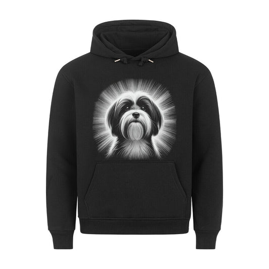 Premium Hoodie "Havaneser - Bright" Schwarz – hunde-shirt.de