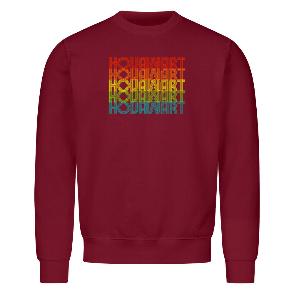 Premium Sweatshirt "Hovawart - RETRO" Burgunder – hunde-shirt.de