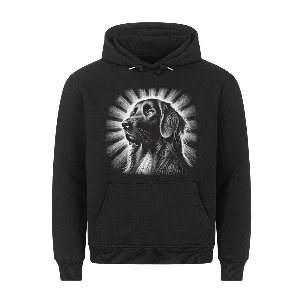 Premium Hoodie "Hovawart - Bright" Schwarz – hunde-shirt.de