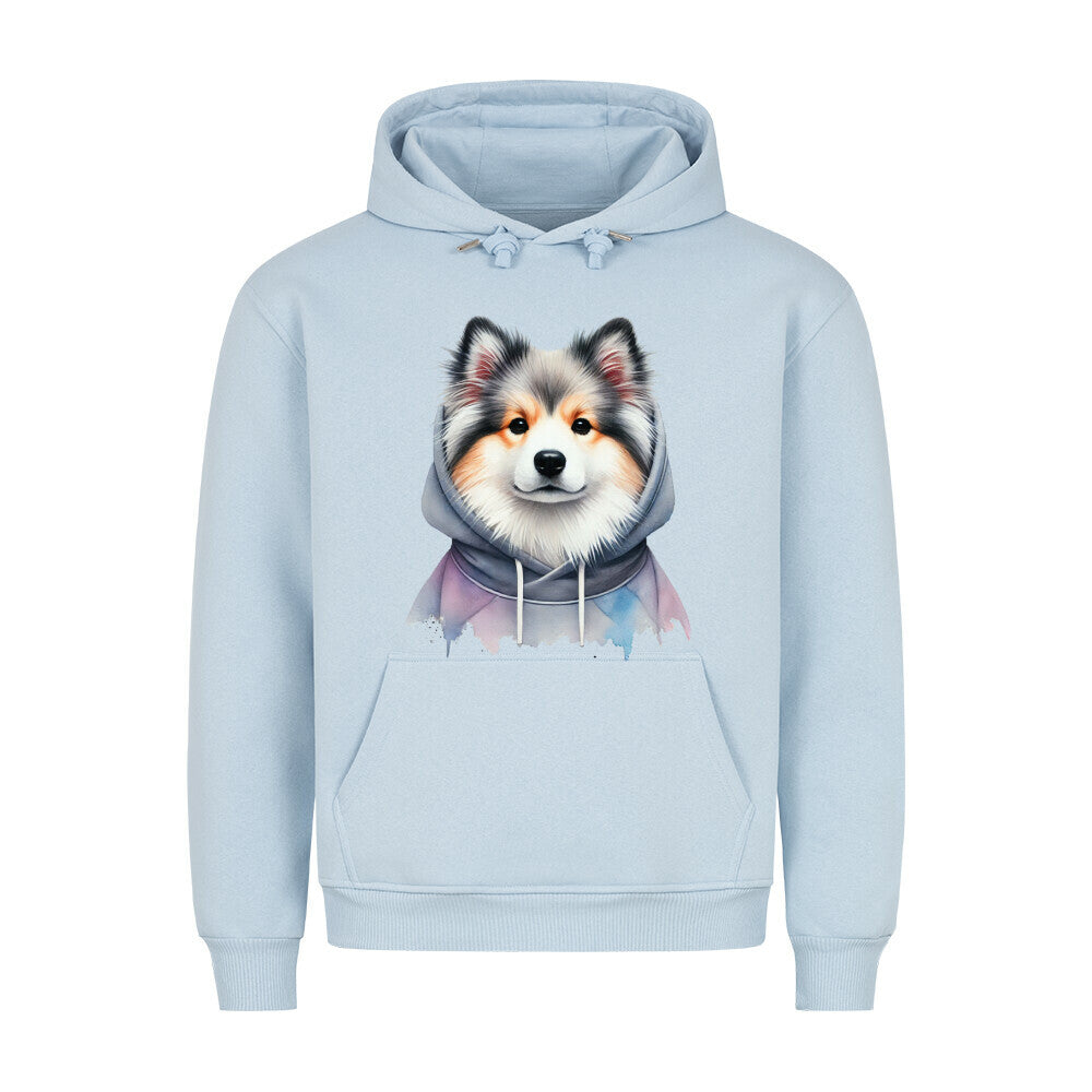 Premium Hoodie "Icelandic Sheepdog - Hooded" Babyblau – hunde-shirt.de