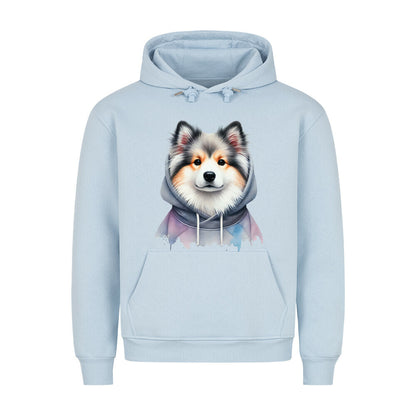 Premium Hoodie "Icelandic Sheepdog - Hooded" Babyblau – hunde-shirt.de