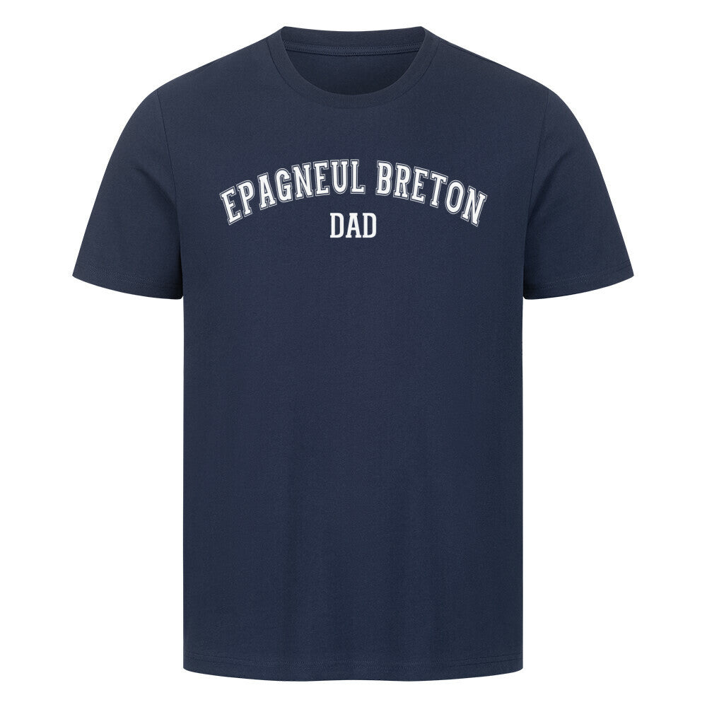 Premium T-Shirt "Epagneul Breton - DAD" French Navy – hunde-shirt.de