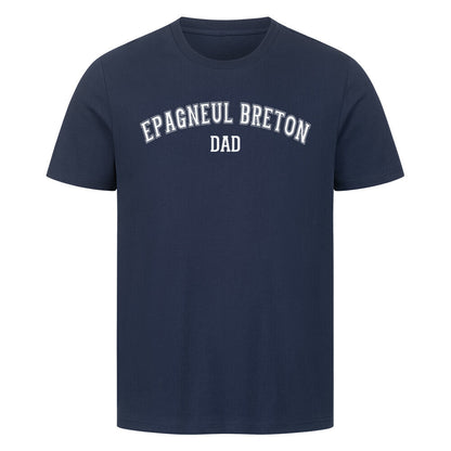 Premium T-Shirt "Epagneul Breton - DAD" French Navy – hunde-shirt.de