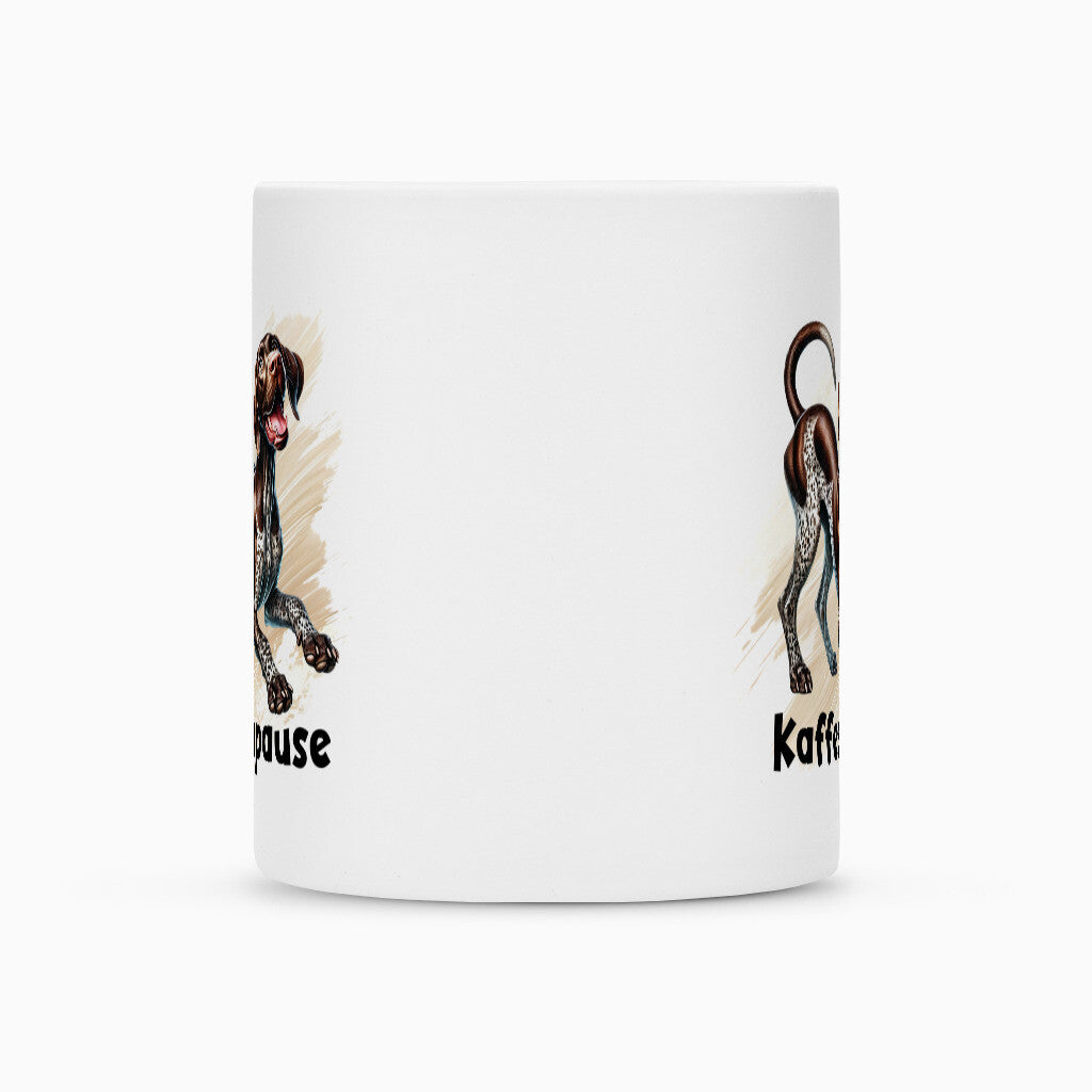 Tasse "Deutsch Kurzhaar - Kaffeepause" – hunde-shirt.de