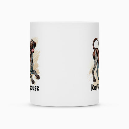 Tasse "Deutsch Kurzhaar - Kaffeepause" – hunde-shirt.de