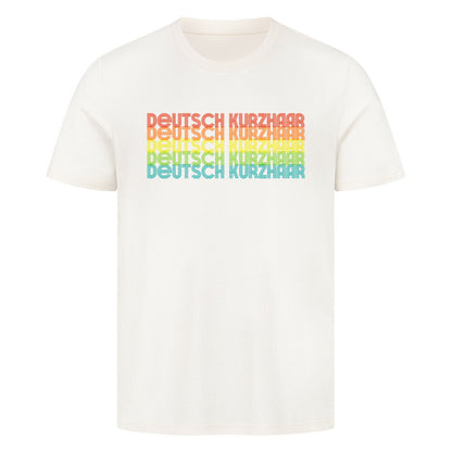 Premium T-Shirt "Deutsch Kurzhaar - RETRO" Natural Raw – hunde-shirt.de