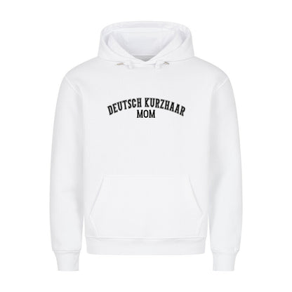 Premium Hoodie "Deutsch Kurzhaar - MOM" Weiß – hunde-shirt.de