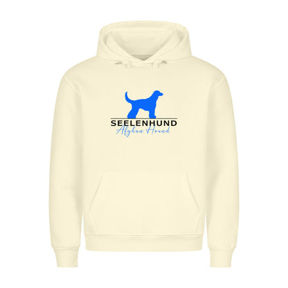 Premium Hoodie "Afghanischer Windhund - Seelenhund" Beige – hunde-shirt.de