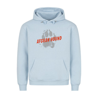 Premium Hoodie "Afghanischer Windhund - PAW" Babyblau – hunde-shirt.de