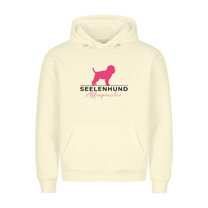 Premium Hoodie "Affenpinscher - Seelenhund" Beige – hunde-shirt.de