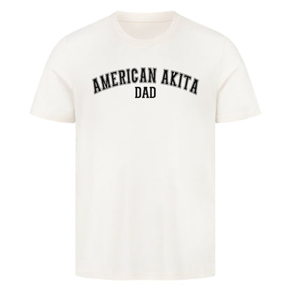 Premium T-Shirt "American Akita - DAD" Natural Raw – hunde-shirt.de