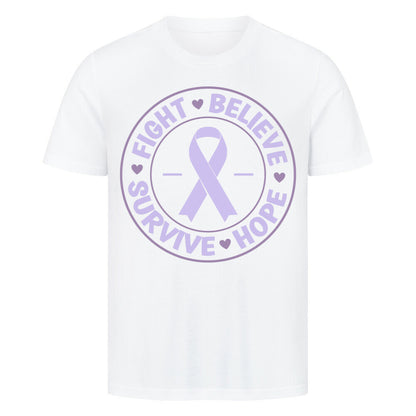 Premium T-Shirt "FIGHT" Weiß – hunde-shirt.de