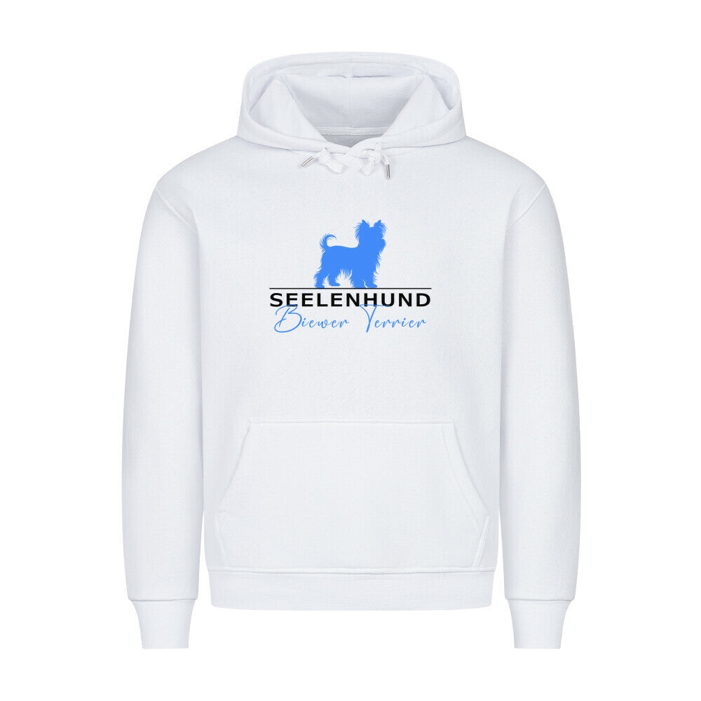 Premium Hoodie "Biewer Terrier - Seelenhund" Weiß – hunde-shirt.de
