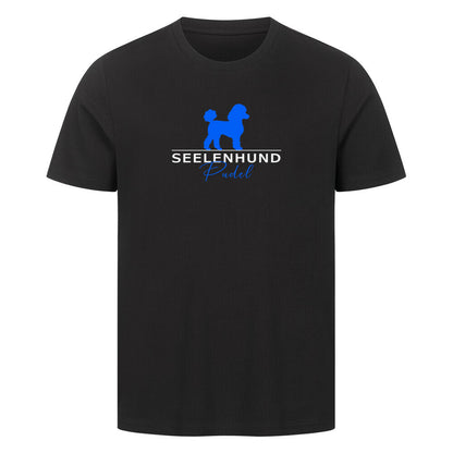 Premium T-Shirt "Pudel - Seelenhund" Schwarz – hunde-shirt.de