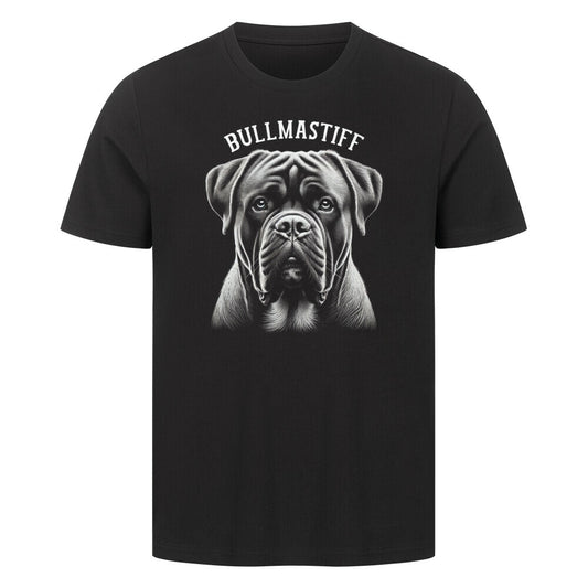 Premium T-Shirt "Bullmastiff - Pure" Schwarz – hunde-shirt.de
