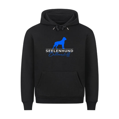 Premium Hoodie "Bullmastiff - Seelenhund" Schwarz – hunde-shirt.de