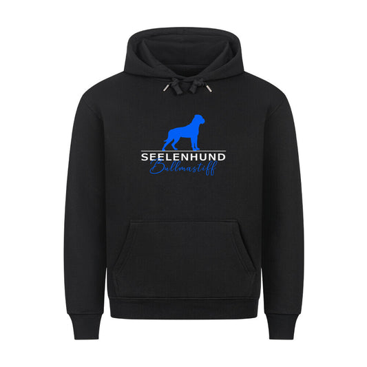 Premium Hoodie "Bullmastiff - Seelenhund" Schwarz – hunde-shirt.de
