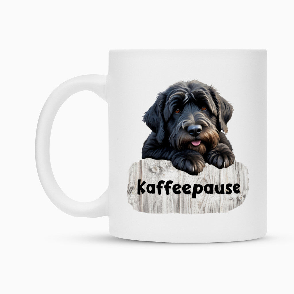 Tasse "Black Russian - Kaffeepause" – hunde-shirt.de