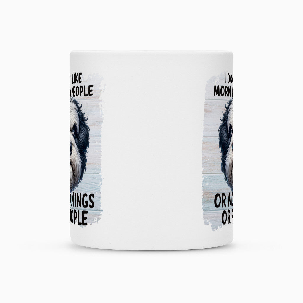Tasse "Bobtail - Morning People" – hunde-shirt.de