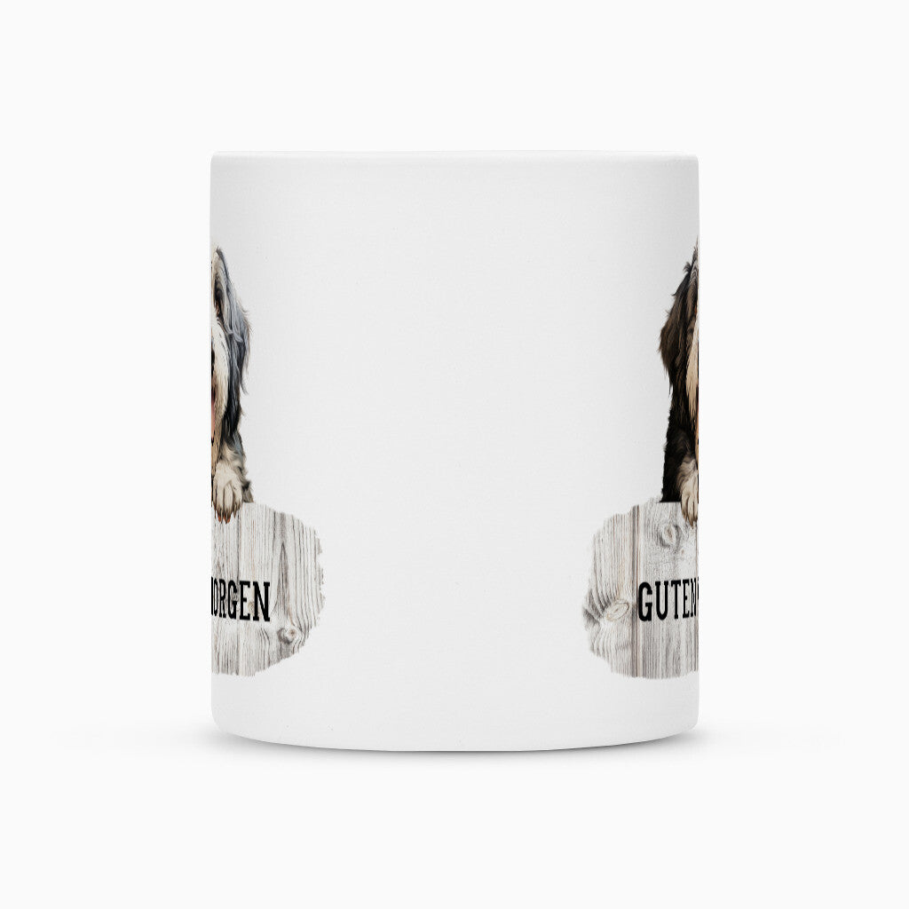 Tasse "Bobtail - Guten Morgen" – hunde-shirt.de