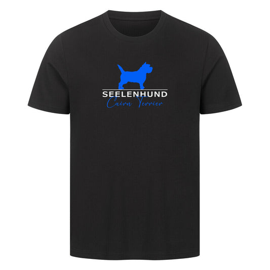 Premium T-Shirt "Cairn Terrier - Seelenhund" Schwarz – hunde-shirt.de