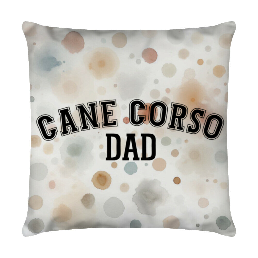 Kissen "Cane Corso - DAD" Weiß – hunde-shirt.de