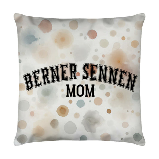 Kissen "Berner Sennenhund - MOM" Weiß – hunde-shirt.de