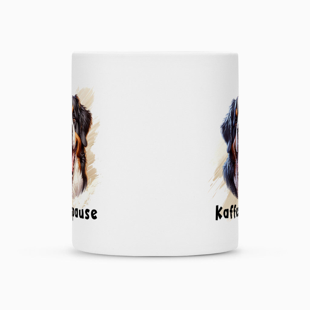 Tasse "Berner Sennenhund - Kaffeepause" – hunde-shirt.de
