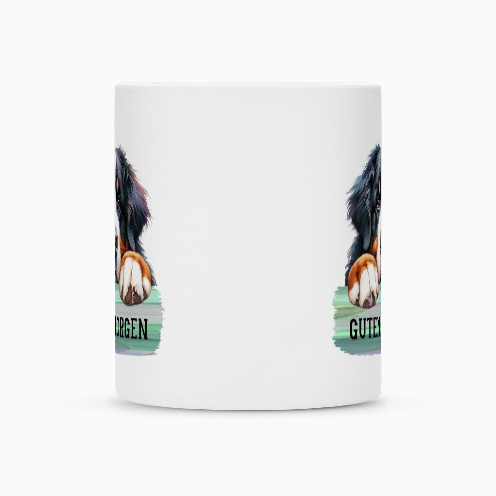 Tasse "Berner Sennenhund - Guten Morgen" – hunde-shirt.de