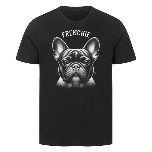 Premium T-Shirt "Frenchie - Pure" Schwarz – hunde-shirt.de