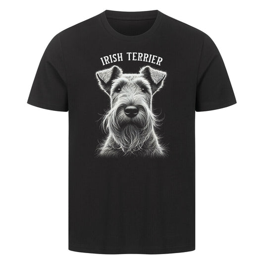 Premium T-Shirt "Irish Terrier - Pure" Schwarz – hunde-shirt.de