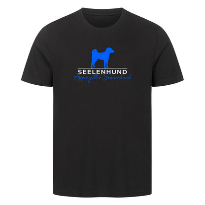 Premium T-Shirt "Appenzeller - Seelenhund" Schwarz – hunde-shirt.de