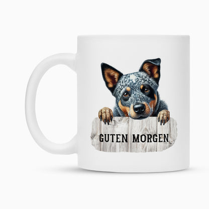 Tasse "Australian Cattle Dog - Guten Morgen" – hunde-shirt.de